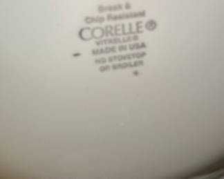 Corelle Vitrelle "Memphis" Pattern Dinnerware