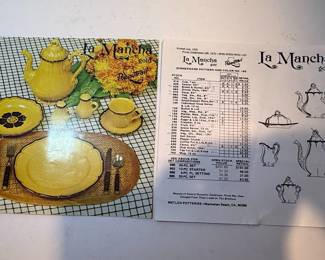 Metlox Pottery Poppy Trail 'La Mancha Gold' Dinnerware Set