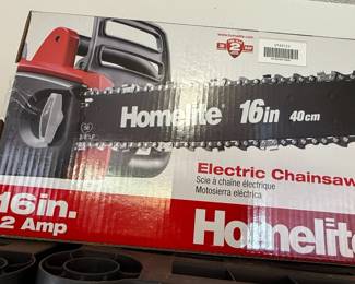 Homelite 16-inch Electric Chainsaw