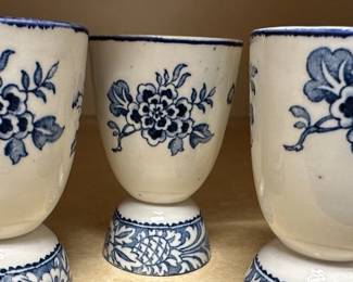 Blue Danube Blue Onion Pattern Egg Cups