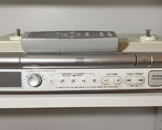 Sony ICF-CD543RM TV/Weather/FM/AM Clock Radio