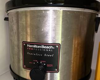 Hamilton Beach Professional Stainless Steel Slow Cooker