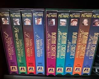 Agatha Christie's Miss Marple VHS Collection - A&E Home Video