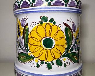 Hand-Painted Ceramic Beer Stein Style