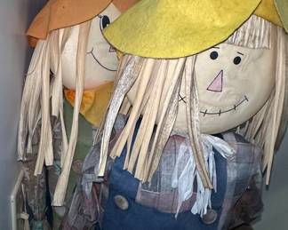 Decorative Scarecrow Figures