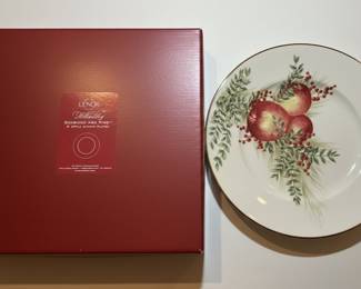 Lenox Williamsburg Boxwood and Pine Salad Plate