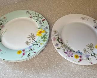 Stechcol Gracie Bone China Floral Plates