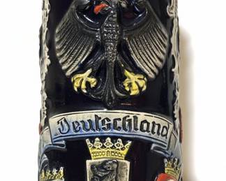 German States Ceramic Beer Stein