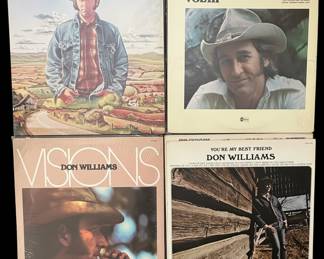 Don Williams and The Statler Brothers Vinyl Records