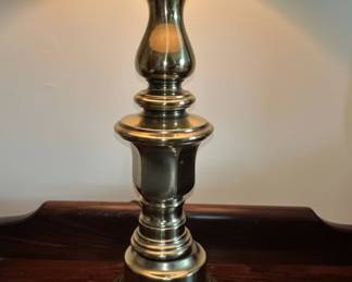 Stiffel Style Brass Baluster Table Lamp
