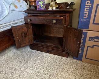 Pennsylvania House Solid Cherry Chippendale Style Nightstand