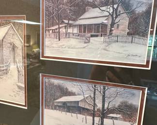 Vern Hippensteal "Winter Scenes' Print Collection