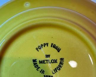 Metlox Pottery Poppy Trail 'La Mancha Gold' Dinnerware Set