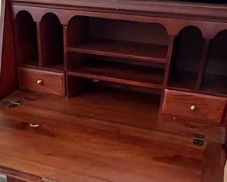 Chippendale Style Secretary Desk
