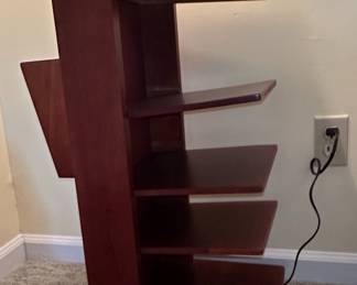 Mid-Century Modern Style Magazine Rack Side Table