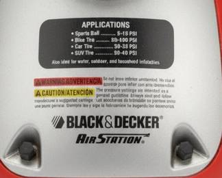 Black & Decker Air Station Inflator