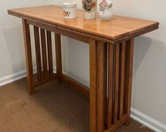 Mission Style Console Table