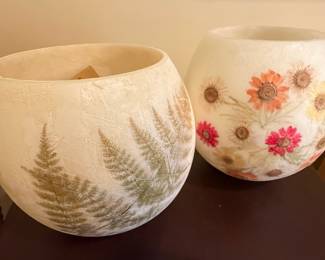 Beeglow Pressed Flower & Fern Lanterns