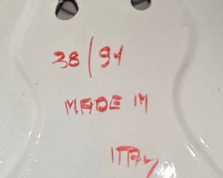 Italian Ceramic Lavabo Wall Fountain Planter