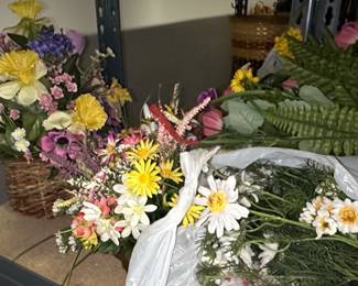 Artificial Floral Arrangements and Greenery