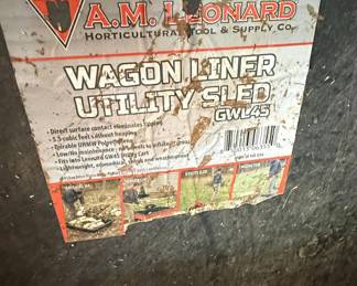 A.M. Leonard Wagon Liner Utility Sled GWL45