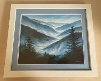 Randall Ogle Misty Mountain Landscape Limited Edition Print