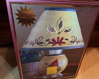 Lenox Winter Greetings Everyday Candle Lamp