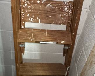 Wooden Step Ladder