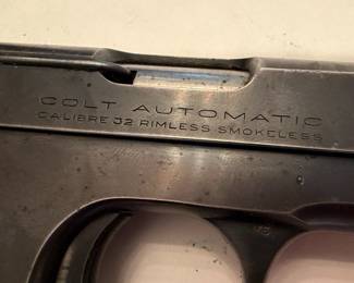 Colt Model 1903 Pocket Hammerless .32 ACP