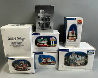 Lot 36: Department 56 Collectible Villages.
