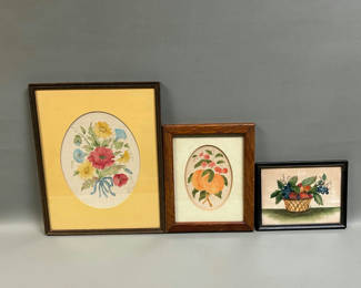 Lot 15: Theorem Paintings on Velvet