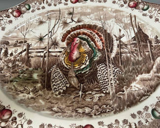 Lot 33: Johnson Bros. Oversized Turkey Platter 20 1/4''