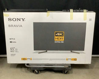 Lot 274: Sony Bravia 65in TV + Compatible Wall Mount