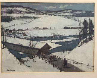 Lot 199: Paul Sample Framed Print