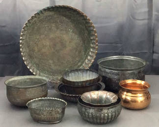 Lot 182: Vintage Copper Decor
