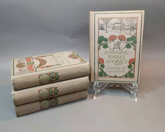 Lot 227: Louisa May Alcott Novels, 1908 Editions