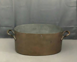 Lot 215: Antique Copper Pot