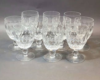Lot 262: Waterford Colleen Water Goblets