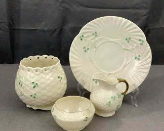 Lot 247: Vintage Shamrock Belleek