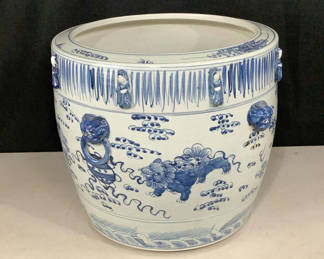 Lot 185: Vintage Chinese Fish Bowl