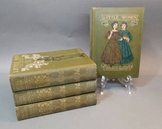 Lot 225: Louisa May Alcott Novels, 1906/1907 Editions