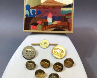 Lot 154: Vintage Firmin Brass Hunting Buttons