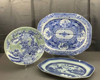 Lot 219: Asian Inspired Platters