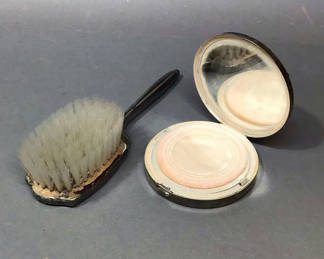 Lot 125: Antique Gorham & Webster Sterling Vanity (84.3+dwt)