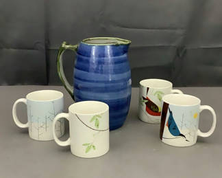 Lot 246: Charley Harper + Todd Oldham + Fishs Eddy Mugs & More