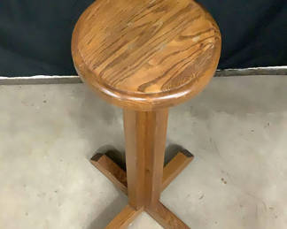 Lot 273: Antique Oak Stand
