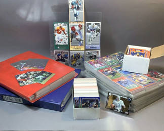 Lot 187: Vintage Football Trading Cards