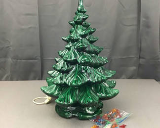 Lot 183: Vintage Ceramic Christmas Tree