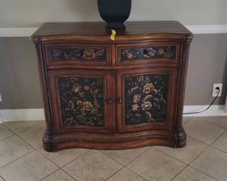 Floral small Buffet - 43 x 18 x 35 inches $350