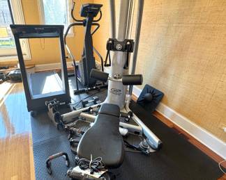 Life Fitness G5 Home Gym Functional Strength Training System with Adjustable Bench